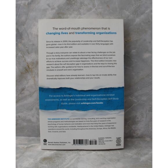 Leadership and Self-Deception The Arbinger Institute Book Pre-Owned - Picture 2 of 4